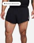 Nike AeroSwift - Pantalón corto negro de competición con malla interior