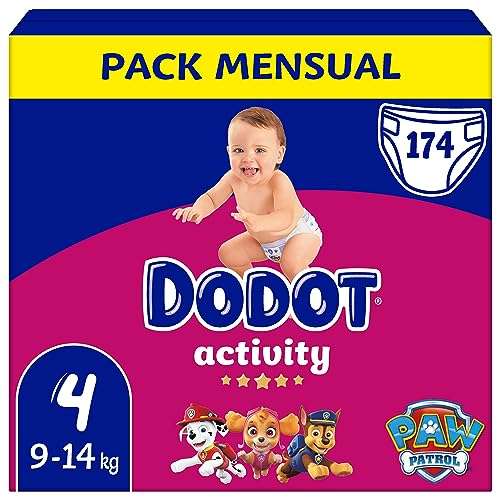 Dodot Sensitive - Pañales para bebé, talla 2 (3-6 kg), 66 pañales