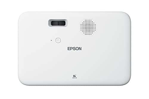 Epson CO-FH02, Proyector Full HD, 3000 lúmenes, Android TV, Lámpara Larga Duración: 12000 Horas, Altavoz Integrado y Tecnología 3LCD