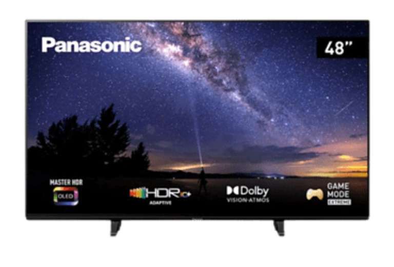 TV OLED 48" - Panasonic TX-48JZ1000E, UHD 4K, HCX Pro con IA, Smart TV, DVB-T2, Dolby Atmos, Asistentes
