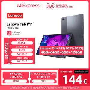 Lenovo Tab P11 2K 4GB 64GB (Envío desde España)