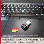 SanDisk Extreme - Tarjeta de memoria 32GB microSDHC + adaptador SD + Rescue Pro Deluxe, velocidad lectura 100 MB/s, Color Oro/Rojo