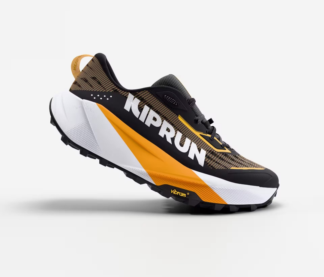 KIPRUN Zapatillas de running trail hombre, Kiprun kipsummit Max, naranja y negro Talla 40, 42,43,44,45 y 47