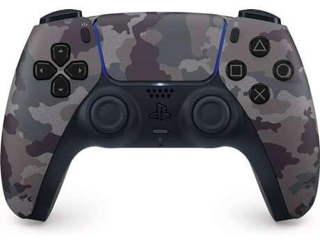 Preventa Mando PS5 SONY DualSense Grey Camouflage (Inalámbrico)