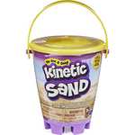 Kinetic Sand, Mini cubo con 170 g de arena efecto mojado, para niños a partir de 3 años