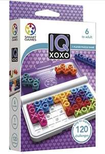 SmartGames - Iq XOXO, Juegos De Mesa Niños 6 Años O Más, Juegos Educativos Para Niños, Rompecabezas, Juegos De Ingenio 120 Retos