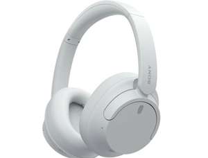 SONY WHCH720NW - Auriculares Bluetooth, Over Ear, Micrófono, Noise Cancelling, Batería 35H, Blanco
