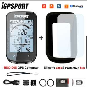 IGPSPORT-ordenador de bicicleta BSC100S 100S, velocímetro inalámbrico, cronómetro Digital, odómetro