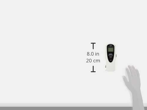 Amazon Basics Detector de vigas a gran profundidad 4 en 1 con pantalla LCD