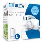 BRITA Sistema de Filtración On Tap V | Grifo con Filtro de Agua Incluye 1 Cartucho | Filtra hasta 600L | Elimina cloro