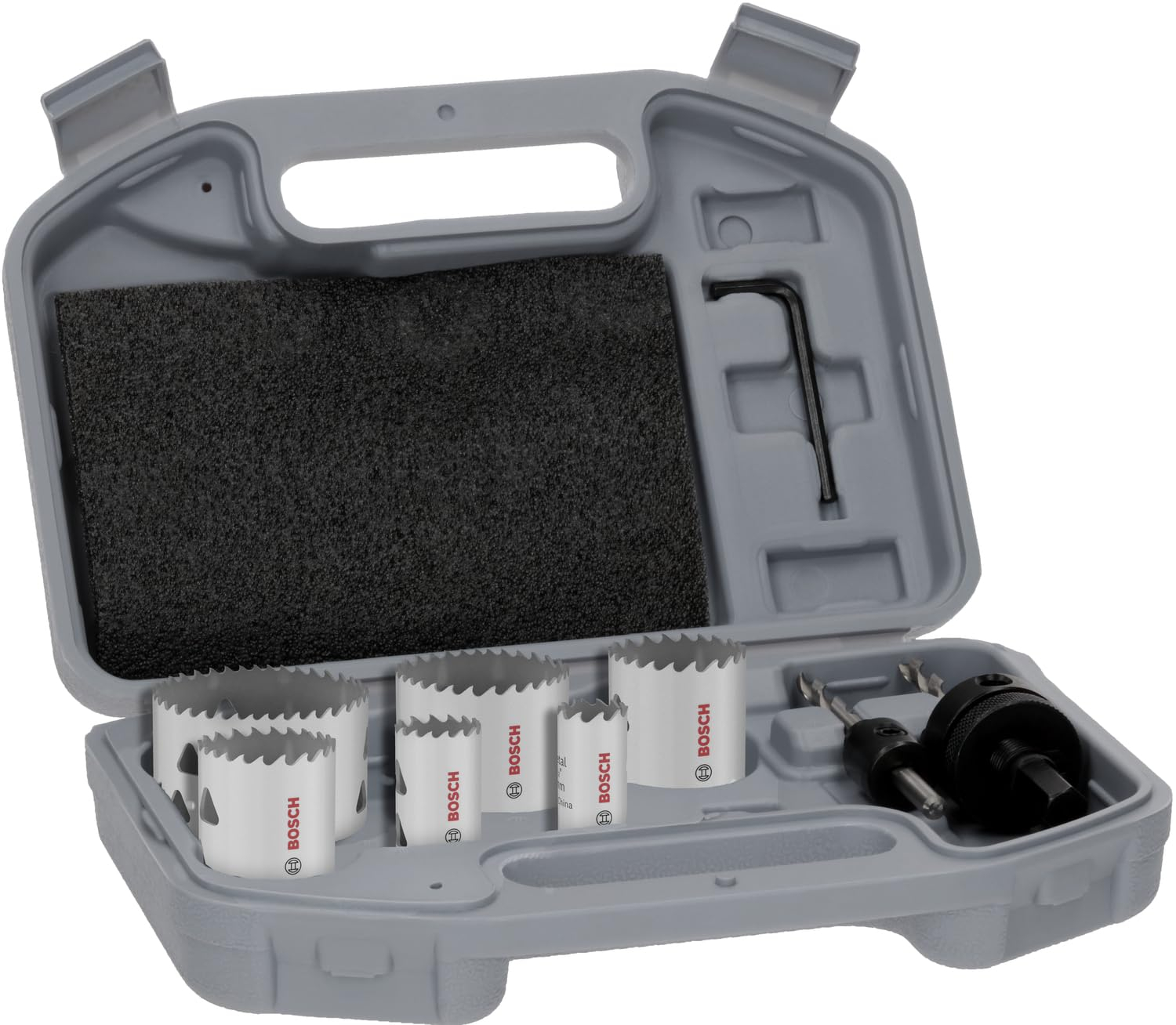 Juego de 9 sierras de corona Bosch PRO Multi Material Power Change Plus