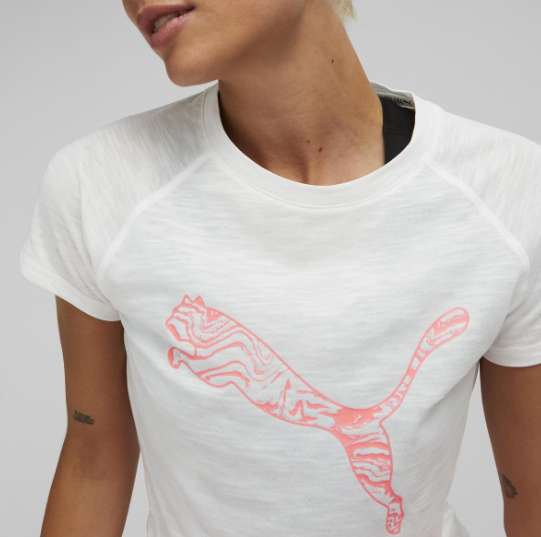 Puma Camiseta de mujer Run Logo