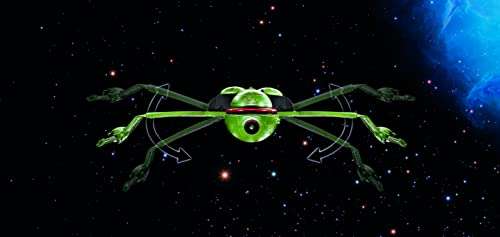 PLAYMOBIL 71089 Star Trek - Klingon Bird-of-Prey, Nave Klingon con Efectos de Luz, Sonidos Originales y Figuras Coleccionables,