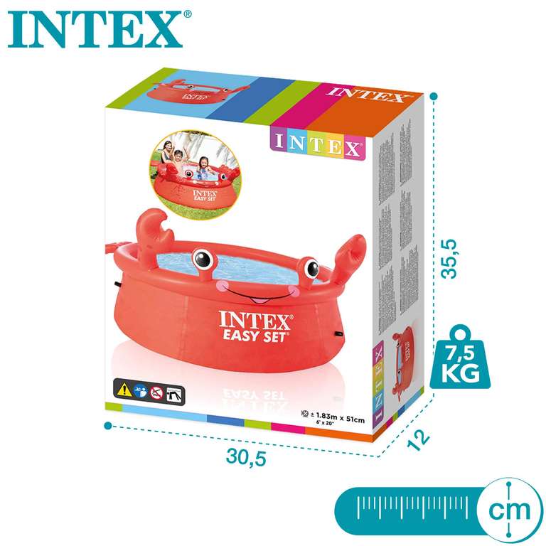 Piscina Intex Easy Set Cangrejo 880 litros [También en Amazon con entrega en abril]