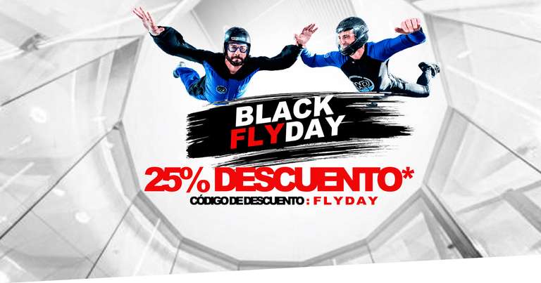 25% Descuento Black Friday en Windoor Barcelona- Experiencia de vuelo en túnel de viento.