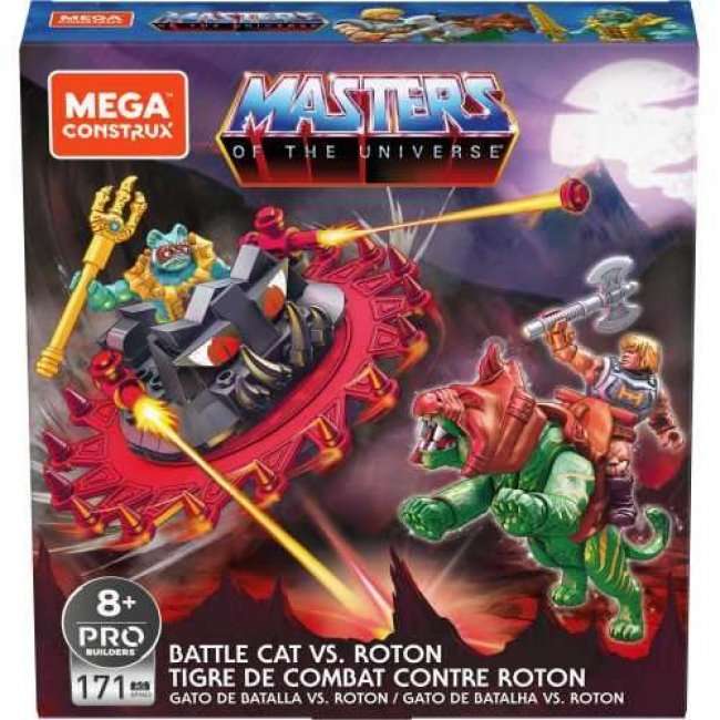 Masters del Universo Orígenes Battle Cat vs Roton