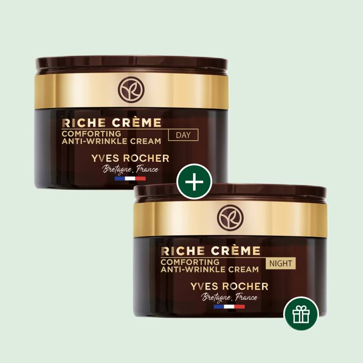Crema de dia Rich Creme + Crema de Noche Rich Creme Gratis