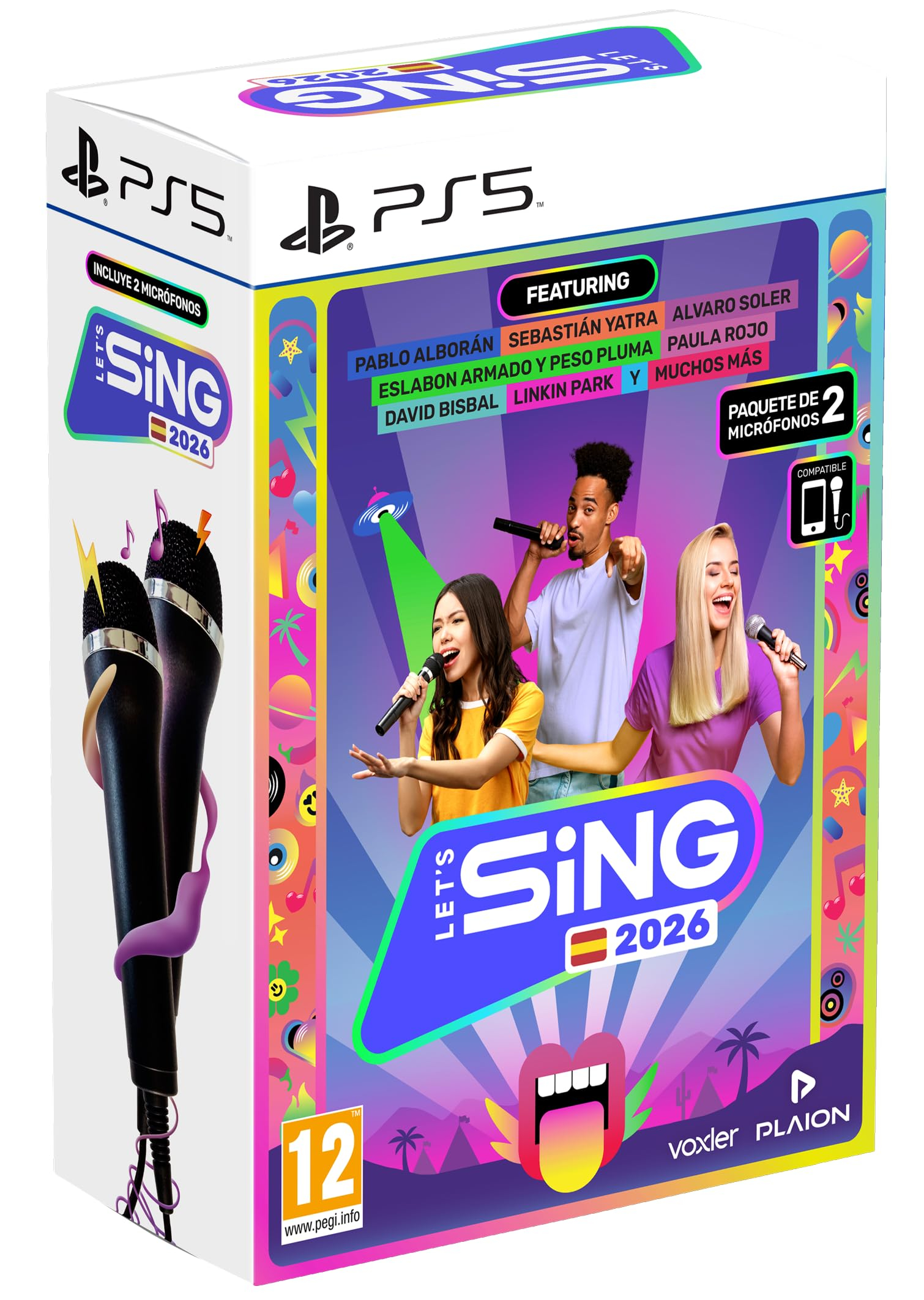 Let`s Sing 2026 + 2 micros PS5