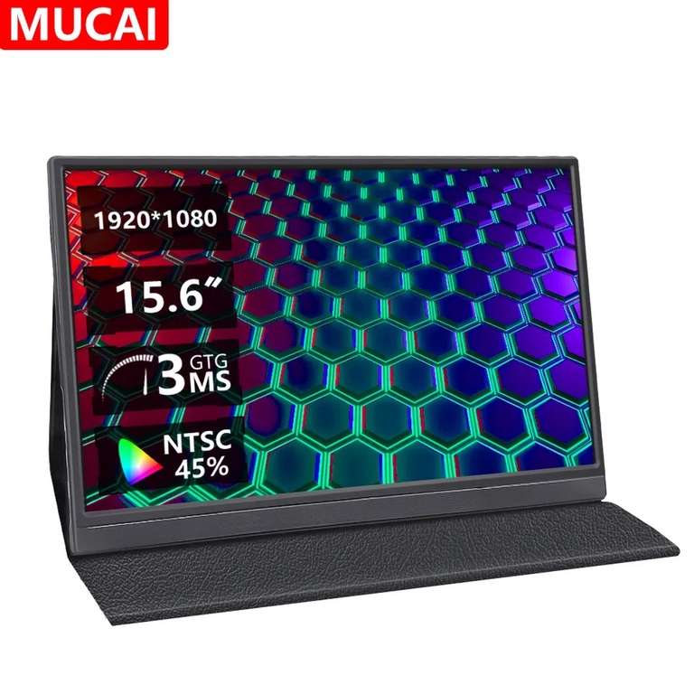 Monitor Portable MUCAI | FHD 1920x1080 | 15.6"