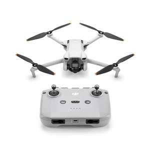 DJI Mini 3 – Dron Mini con cámara ligero y plegable con vídeo 4K HDR, 38 min de tiempo de vuelo, Grabación vertical y funciones inteligentes
