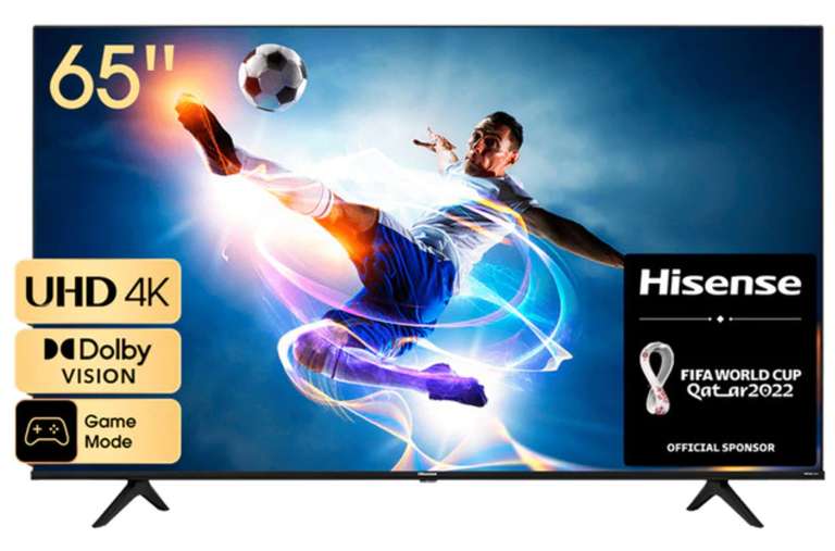 Tv 65" Hisense 65A6BG LED UltraHD 4K HDR.