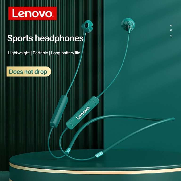 Lenovo-auriculares inalámbricos SH1 con Bluetooth 5,0 (varios colores)