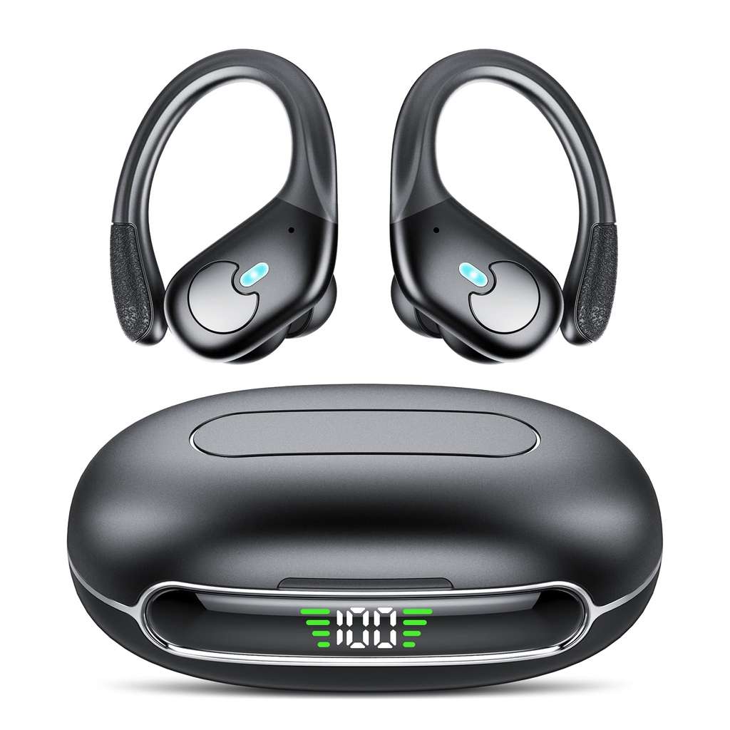 Auriculares deportivos Bluetooth 4.1 AK5 magnéticos. Batería de larga  duración. Interruptor magnético inteligente.