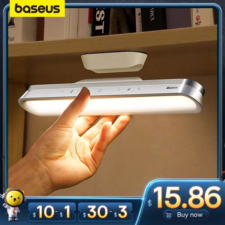 Baseus Lámpara de mesa LED magnética Oferta 3x2