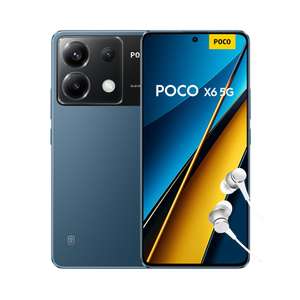 Poco X6 - Smartphone de 12+512 GB, Azul (Versión ES)