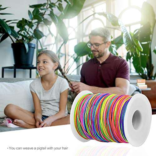 100 Metros cordón elástico de 1mm para abalorios (multicolor)