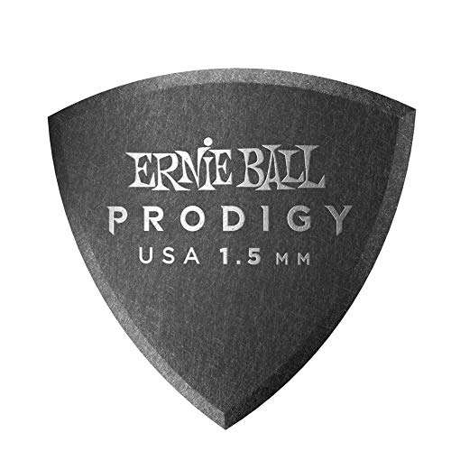 6 púas de 1,5mm para guitarra en forma de escudo Ernie Ball Prodigy