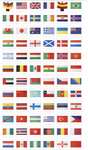 Recopilatorio de banderas. Países, estados USA, estados de Alemania y varios