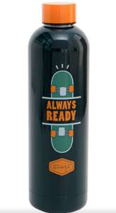 Botella con Diseño y Mensaje Mr Wonderful: Always Ready [Recogida En Supercor 1€]