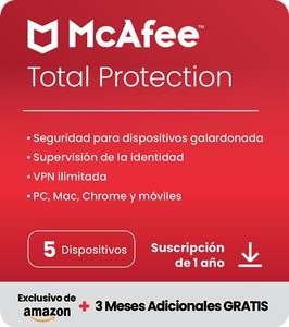 McAfee Total Protection 2023 5 Dispositivos