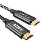 Cable HDMI 8K [2M], Ultra High Speed HDMI 2.1 Trenzado Cord-8K @ 60Hz 4K @ 120Hz