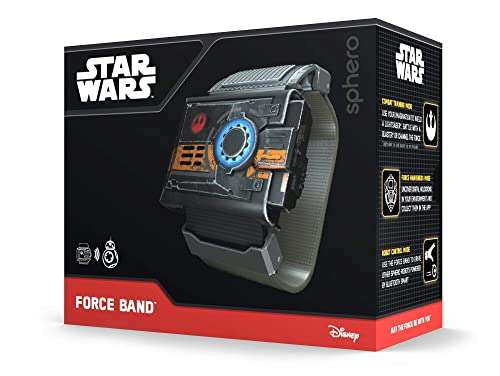 Star Wars Force Band - Pulsera para robot electrónico Droid BB-8, color negro (Sphero R001SRW)