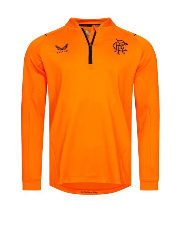 Sudadera Glasgow Rangers CF. ( Disponible en negro, naranja y azul)