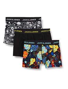 Jack & Jones Hombre Jacwaistband Trunks 3 Pack Noos Bóxer