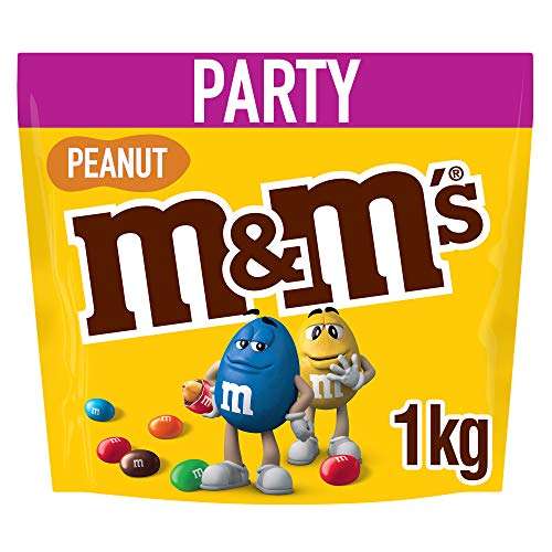 M&M's Peanuts Snack en Bolitas de Colores de Cacahuete y Chocolate con Leche,,1kg