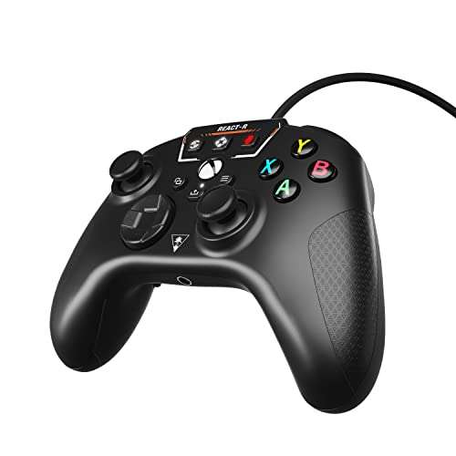 Turtle Beach REACT-R Controller Negro - Xbox Series X|S, Xbox One y PC