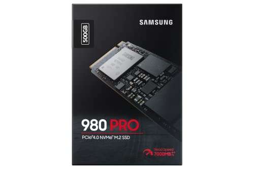 Samsung 980 Pro (TLC 3D, DRAM) - 500 GB , 6900 MB/s
