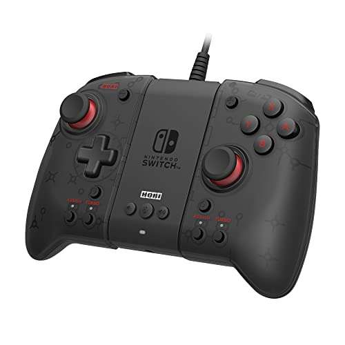 Hori USB Split Pad Pro (Negro + soporte) para Nintendo Switch