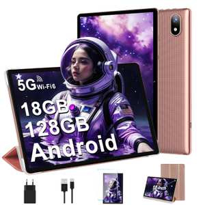 DMOAO Tablet 10 Pulgadas Android con 5G Wi-Fi