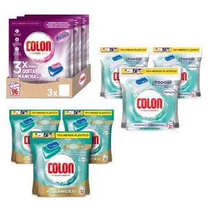 Detergente Colon para la Ropa 96 Cápsulas Vanish Advanced + Higiene Advanced + Nenuco (288 cápsulas en total)