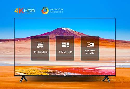 TCL 43P639 - Smart TV 43" con 4K HDR, Ultra HD, Google TV, Game Master, Dolby Audio, Google Assistant Incorporado & Compatible con Alexa