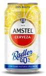 Amstel Radler 0,0 Cerveza Limon Sin Alcohol Pack Lata, 24 x 33cl