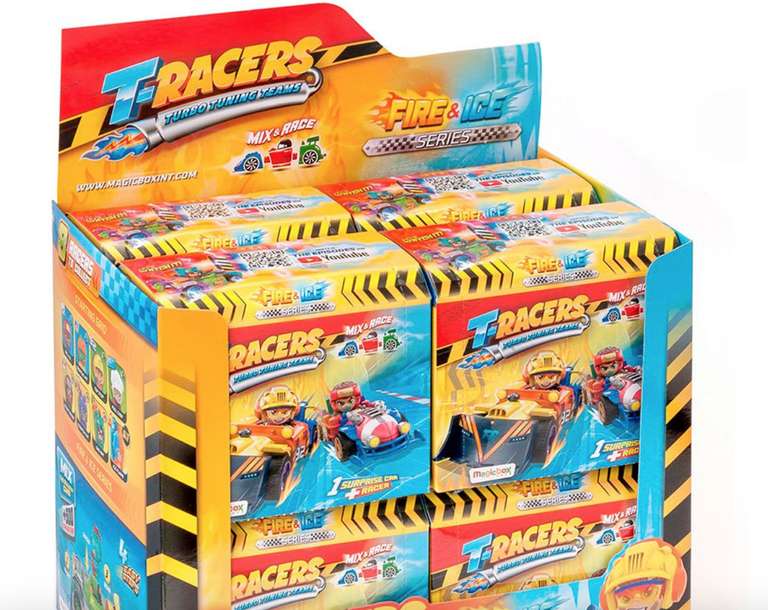 Magic Box Toys T-Racers III-Caja Cuadrada