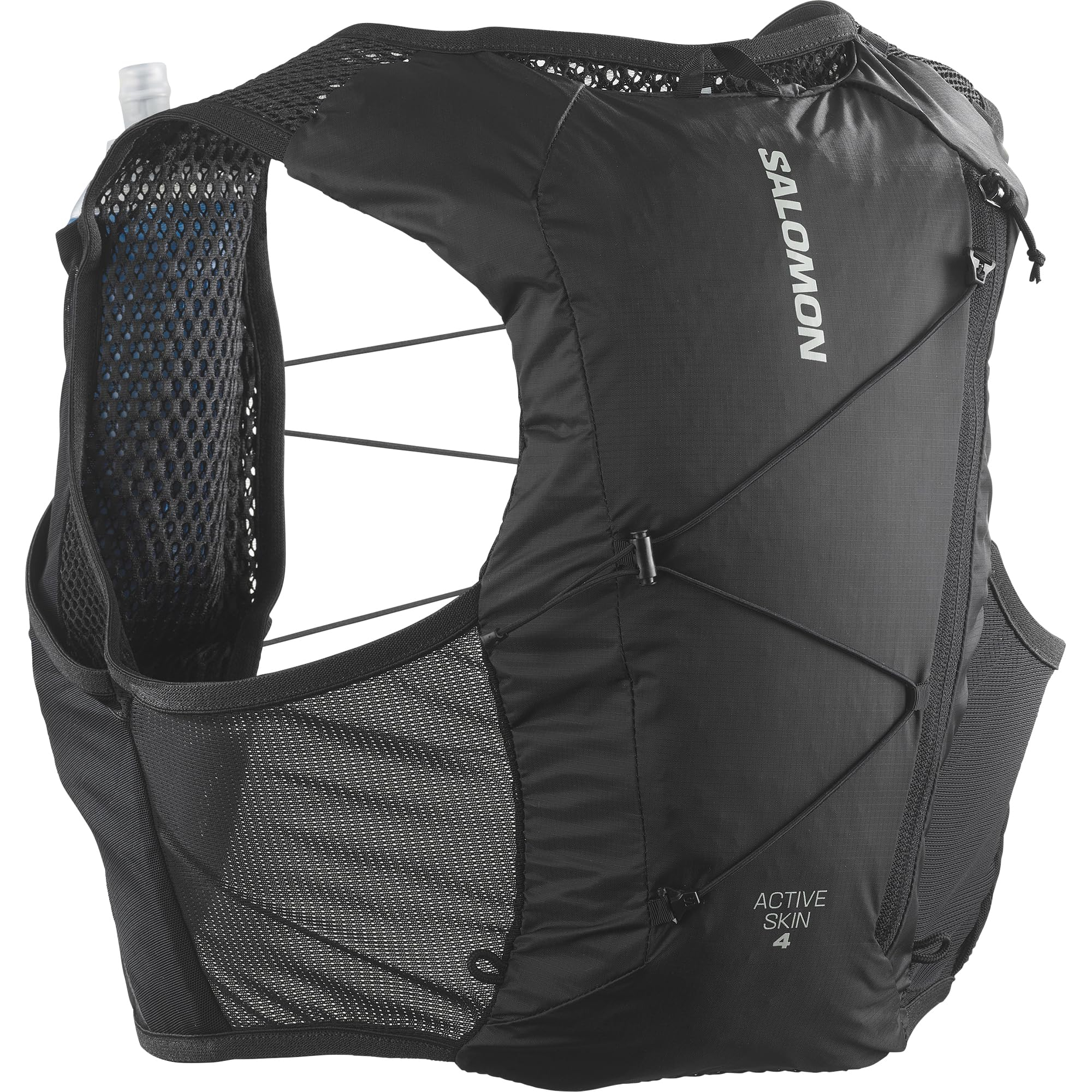 SALOMON ACTIVE SKIN 4 Chaleco de running unisex con bidones incluidos. Tallas de S a XL