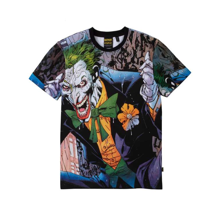 Camisetas Staple de Batman y el Joker (varios modelos) [sudadera 45 €, chaqueta 67.45 €]