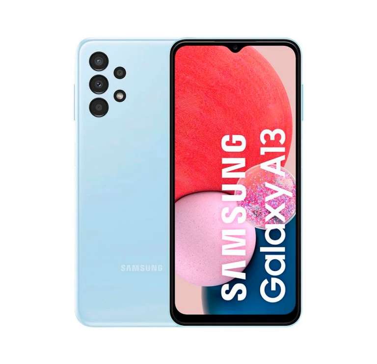 Samsung Galaxy A13 4+64Gb (6,6" Full HD+, 5000mAh, NFC, MediaTek Octa-Core, 5000 mAh, Android 12)
